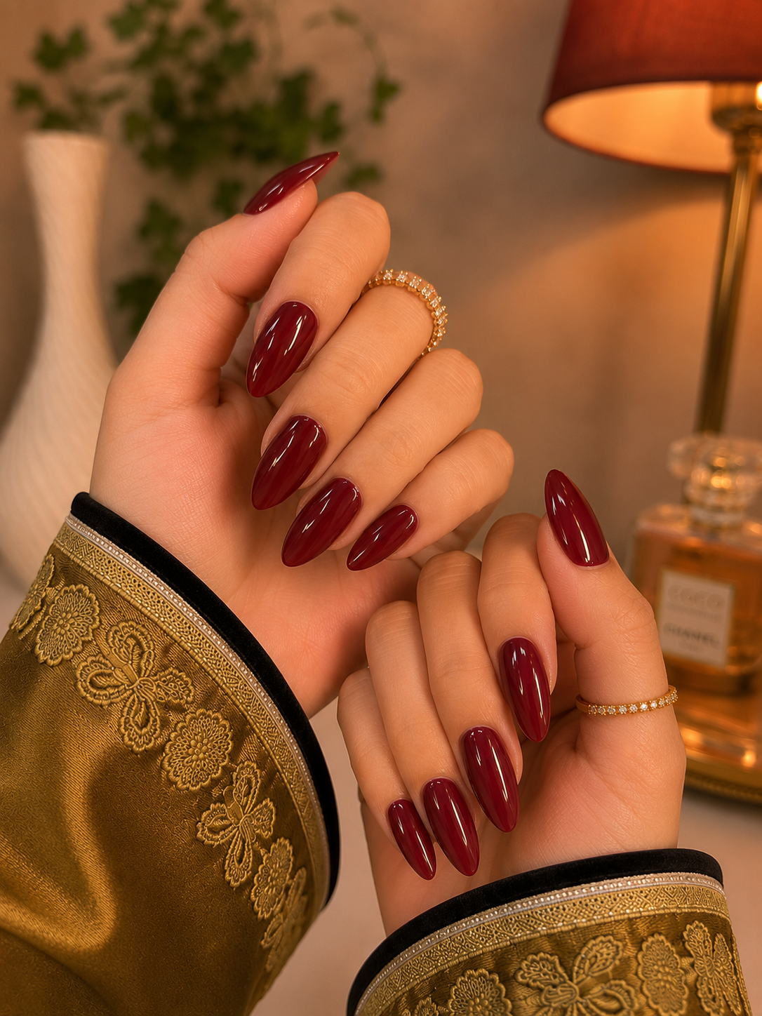 Cherry Red Gel-X Press-On Nails – Salon Look at Rs. 999