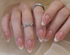 Nude French — Hyper-Realistic Premium  Gel - X 15-Piece Press-On Nails